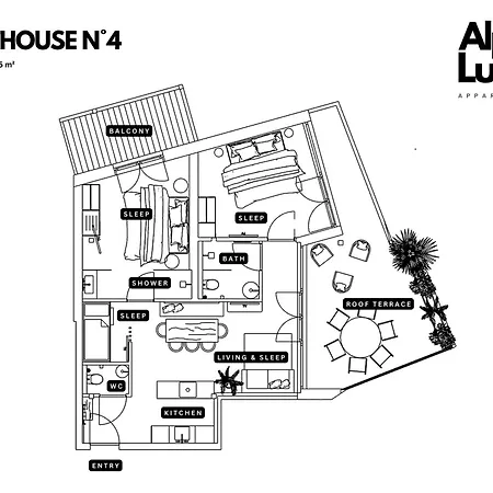 Apartment Penthouse N'4 - Rooftop Whirlpool & Mountain View By Alpenluxus Kramsach