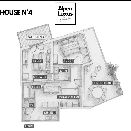 Penthouse N'4 - Alpenluxus Collection * Kramsach