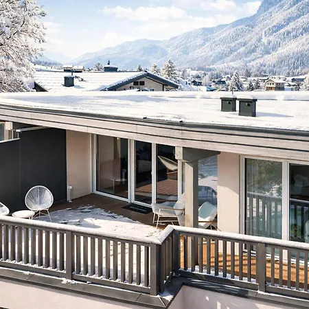 Feriehus Penthouse N'4 - Rooftop Terrace, Sauna & Whirlpool Access